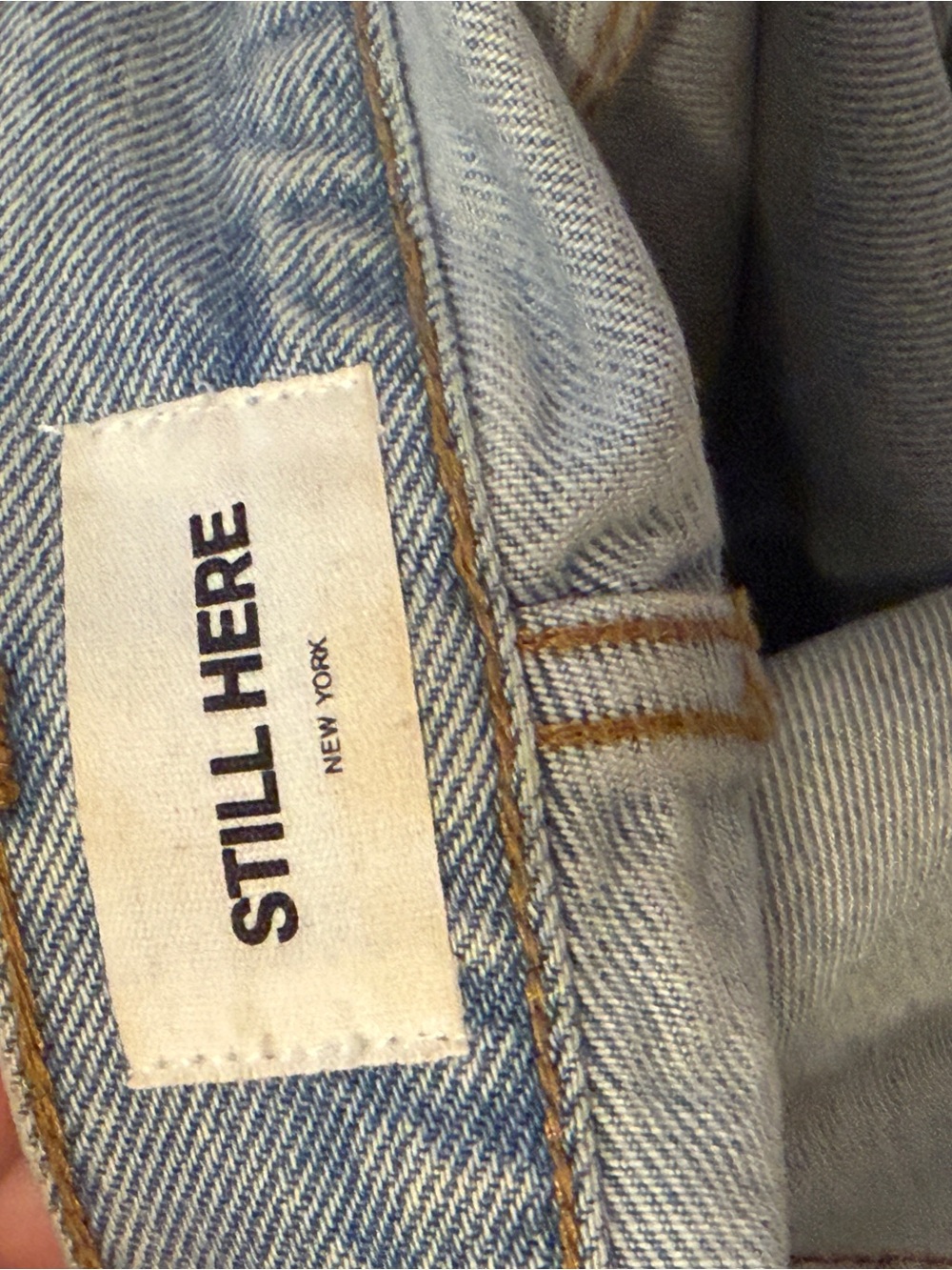Still Here Everyday Light Wash Straight Leg Jeans - Picture 4 of 7